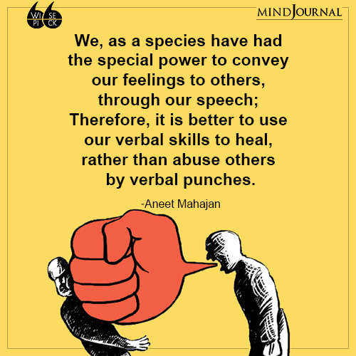 Aneet Mahajan by verbal punches