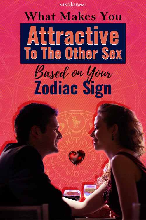Attractive To Other Sex Based on Your Zodiac Sign Pin