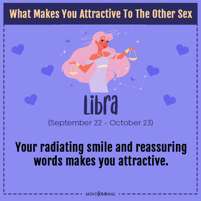 Attractive To The Other Sex Based on Your Zodiac Sign Libra