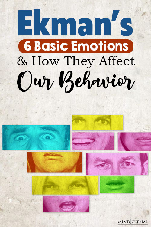 Basic Emotions and How They Affect Our Behavior Pin