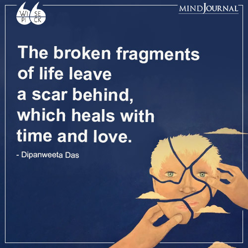 Dipanweeta Das The broken fragments
