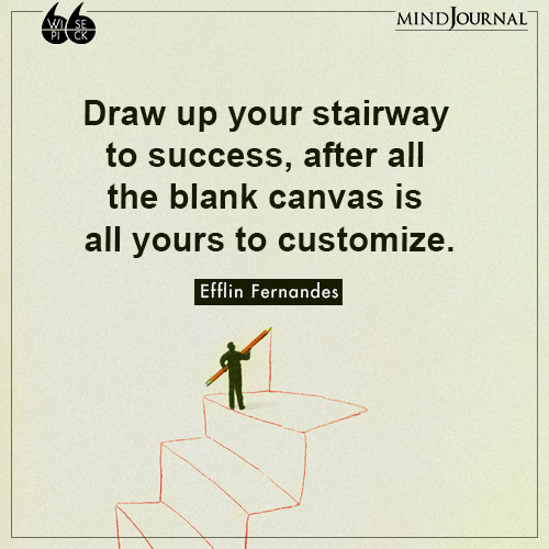 Efflin Fernandes Draw up your stairway