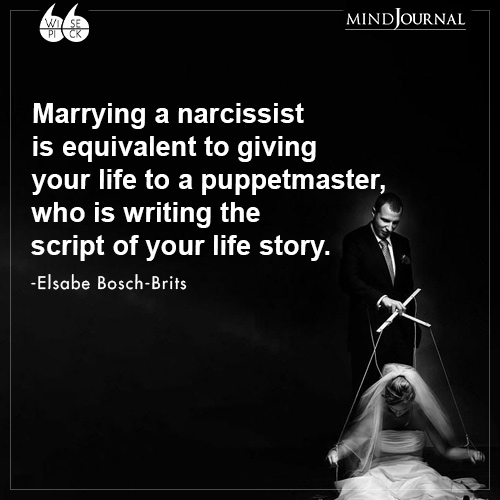 Elsabe Bosch Brits Marrying a narcissist