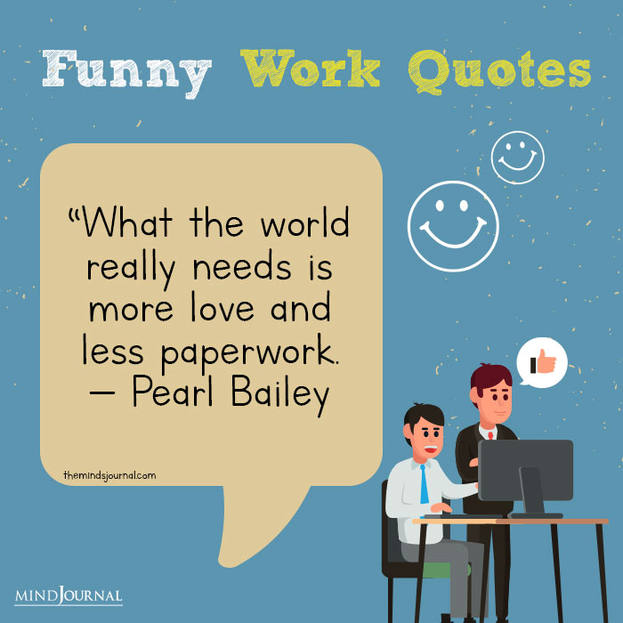 Funny Quotes About Work Stress pearl