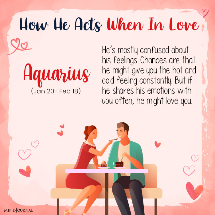How A Man Acts aqua
