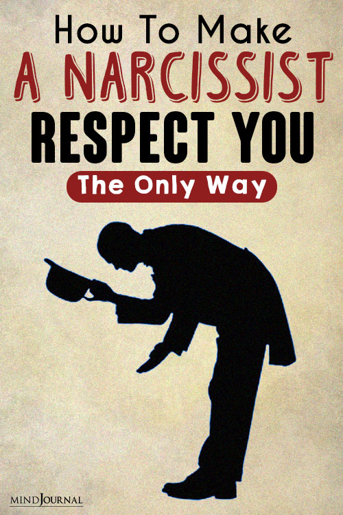 How To Make A Narcissist Respect You Pin