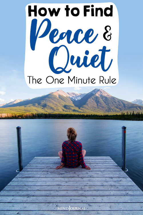 How to Find Peace and Quiet pin