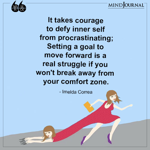 Imelda Correa It takes courage
