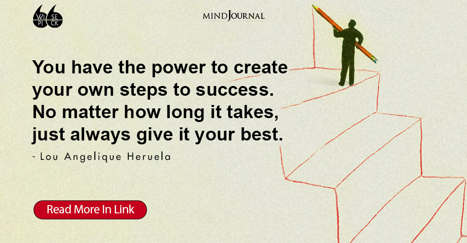 Lou Angelique Heruela you have the power to create featured