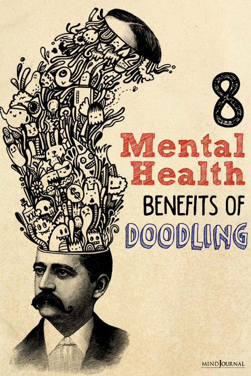 Mental Health Benefits Of Doodle pin