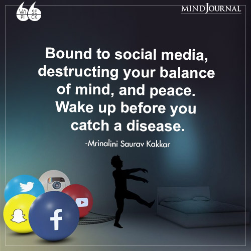 Mrinalini Saurav Kakkar Bound to social media