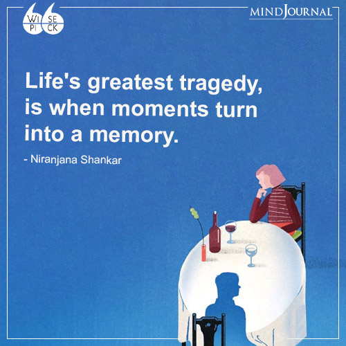 Niranjana Shankar Lifes greatest tragedy