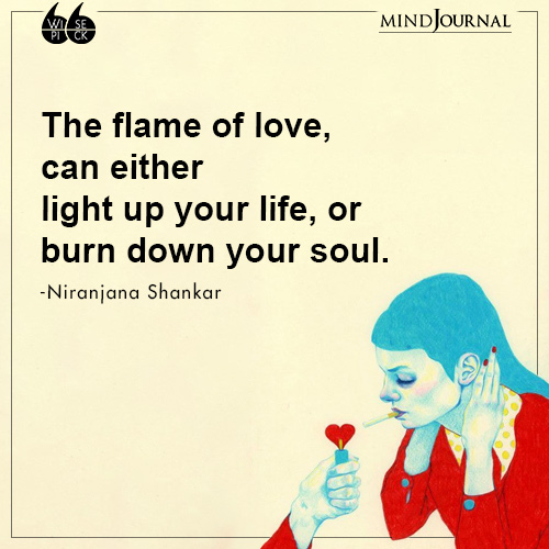 Niranjana Shankar The flame of love