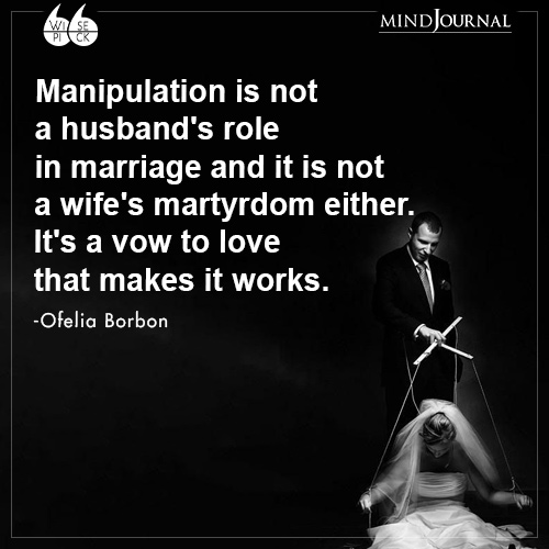 Ofelia Borbon Manipulation is not