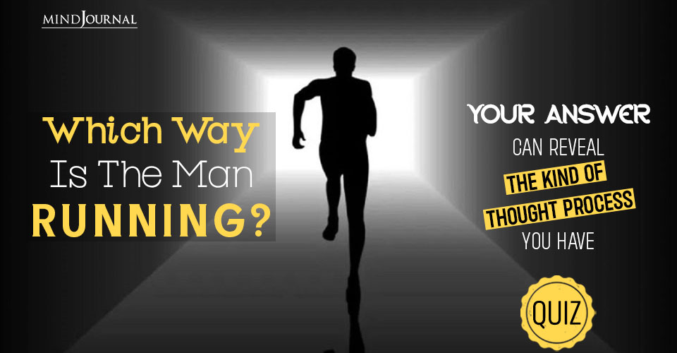How You See This Optical Illusion Of Man Running Can Reveal Your Thought Process: QUIZ