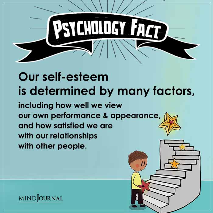 Our Self esteem Is Determined By Many Factors