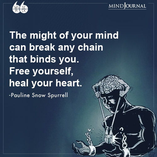 Pauline Snow Spurrell The might of your mind
