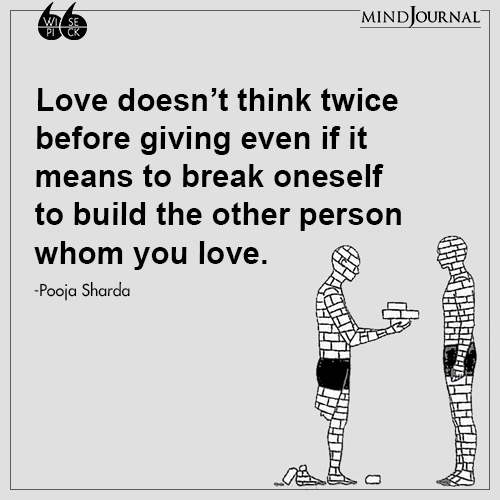 Pooja Sharda Love doesnt think twice