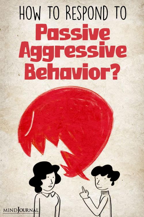 Respond Passive Aggressive Behavior pin