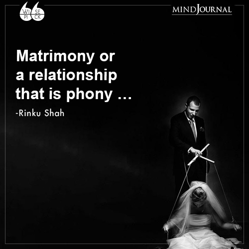 Rinku Shah that is phony