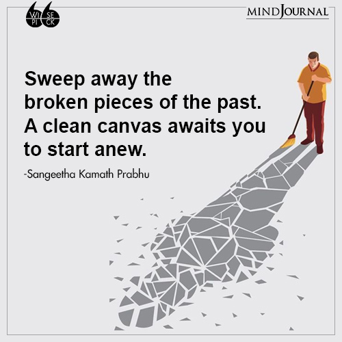 Sangeetha Kamath Prabhu clean canvas awaits you