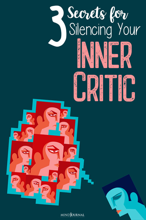 Secrets for Silencing Your Inner Critic pin