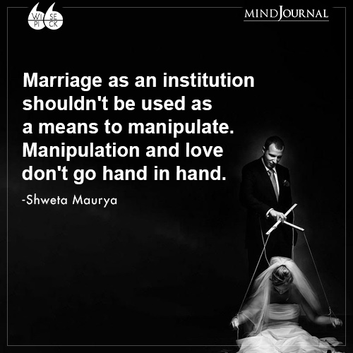 Shweta Maurya Marriage as an institution