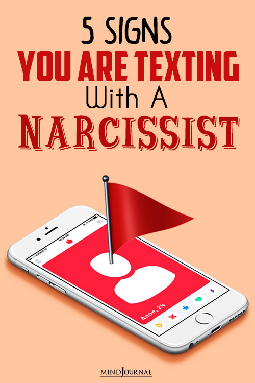 Signs You Are Texting With A Narcissist pin