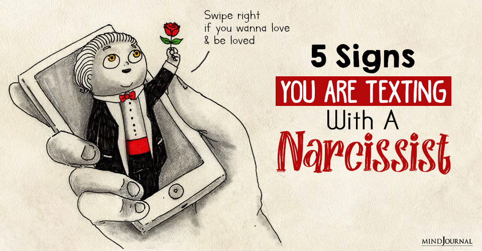 5 Signs You Are Texting With A Narcissist