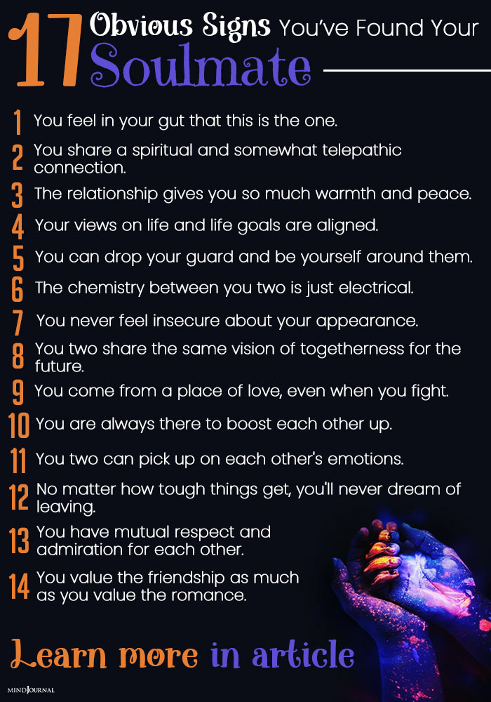 Signs Youve Found Soulmate info