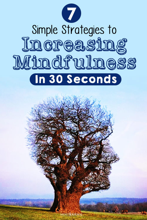 Simple Strategies to Increasing Mindfulness pin