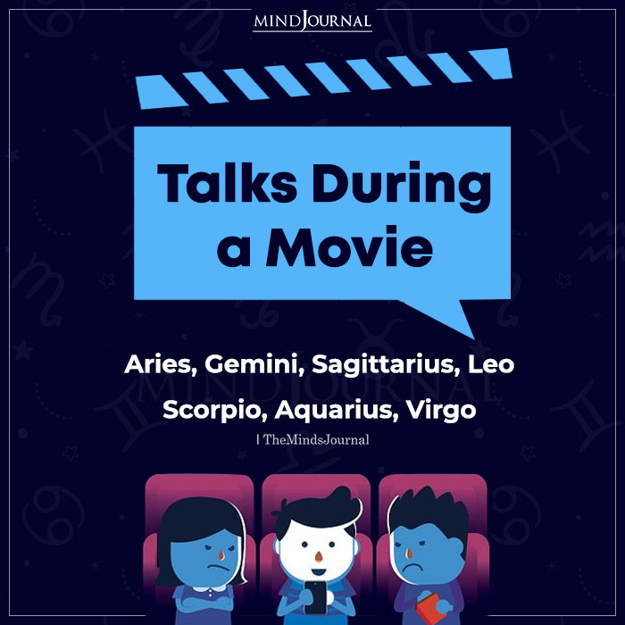 Talks During A Movie