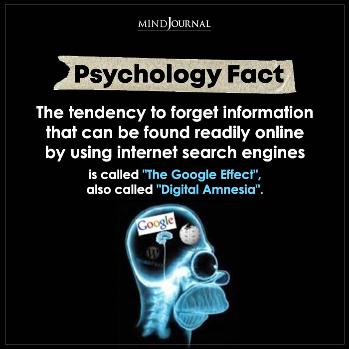 The Tendency To Forget Information