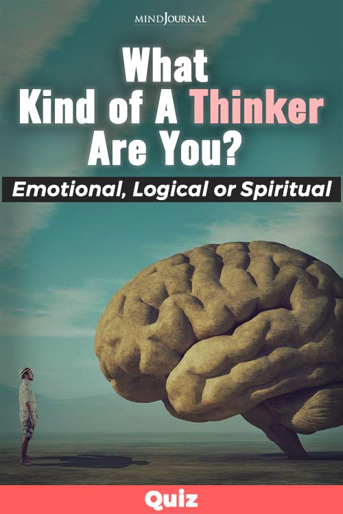 emotional, logical or spiritual Thinker Pin