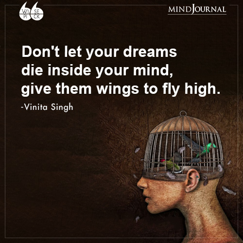 Vinita Singh Don't let your dreams