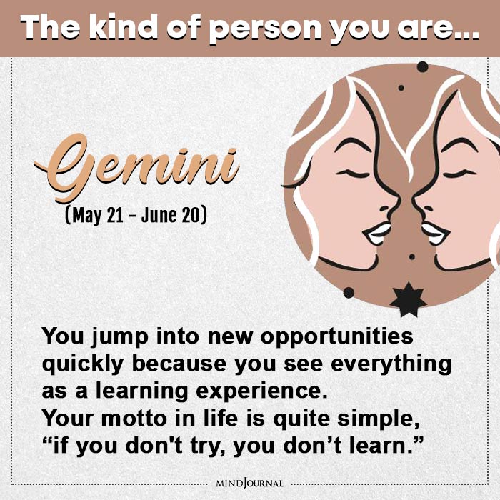 What Kind Of Person Are You Gemini