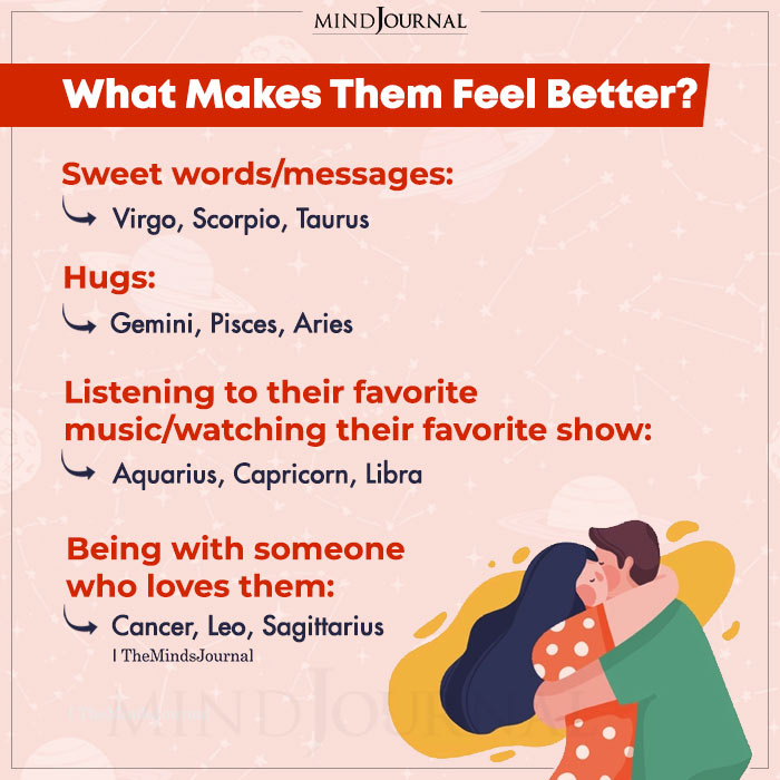 What Makes Them Feel Better