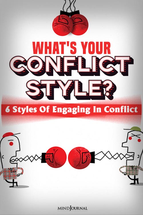 What Your Conflict Style Pin