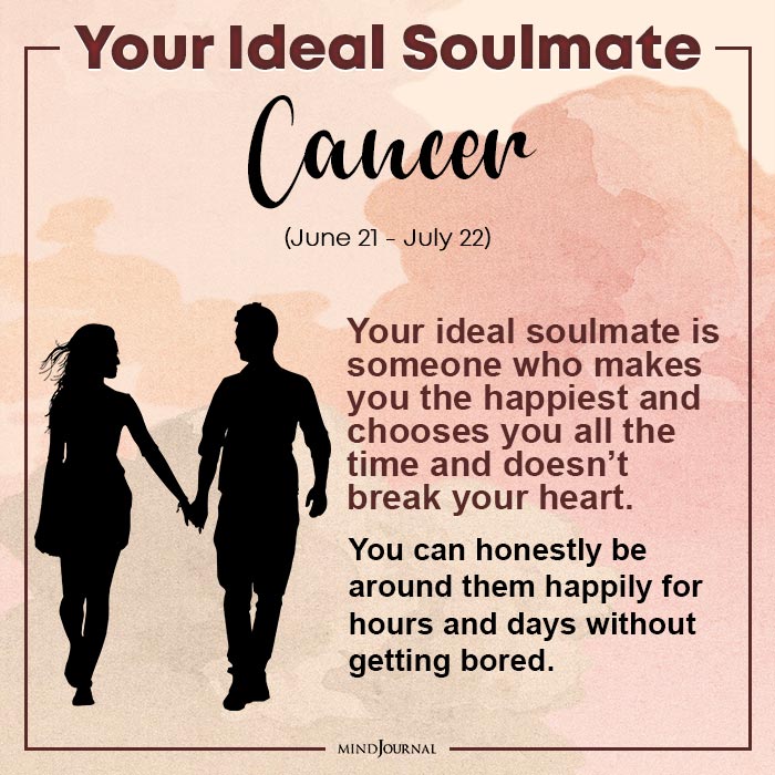 Your Ideal Soulmate Based On Your Zodiac Cancer