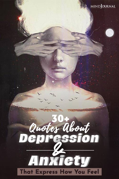 depression and anxiety that express how you feel pin