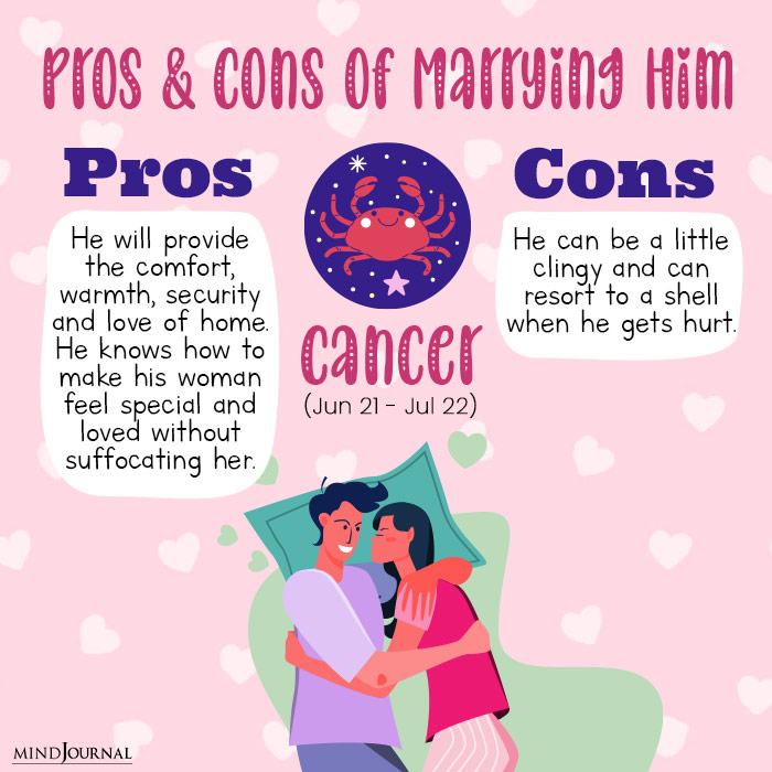 pros and cons of marrying can
