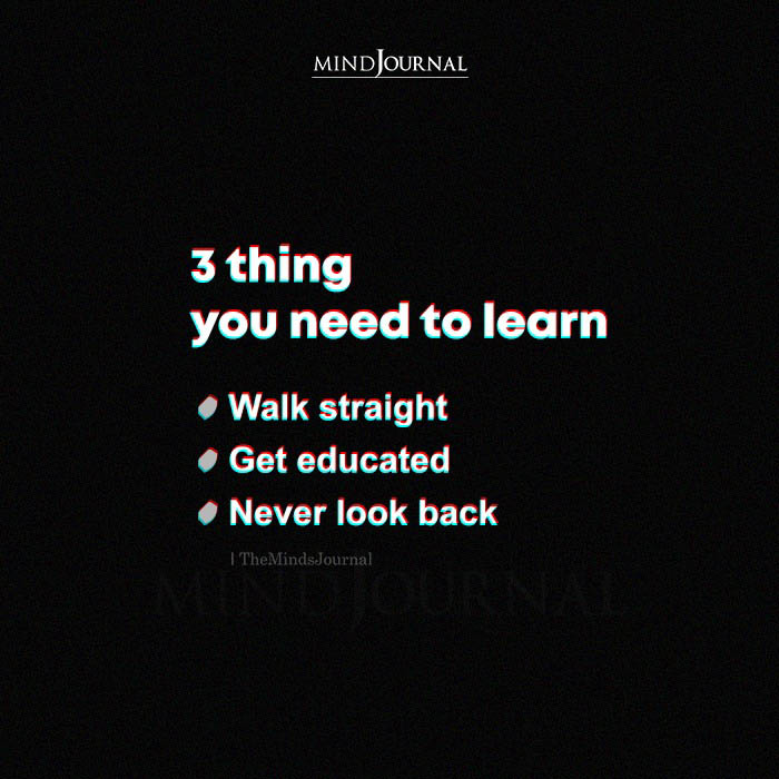 3 thing you need to learn