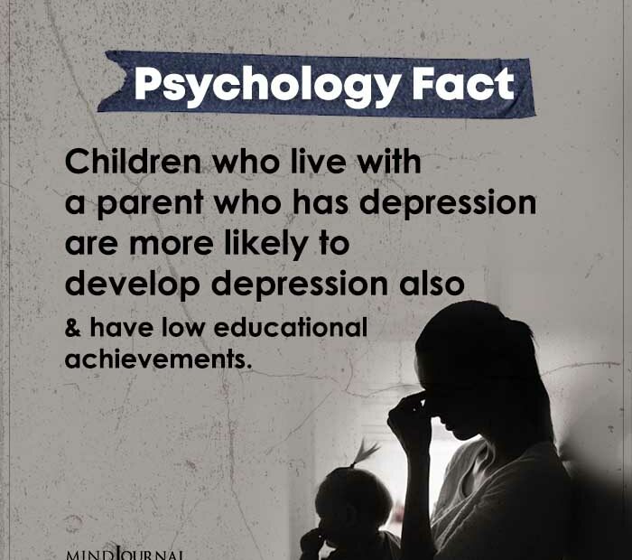 Children Who Live With A Parent Who Has Depression