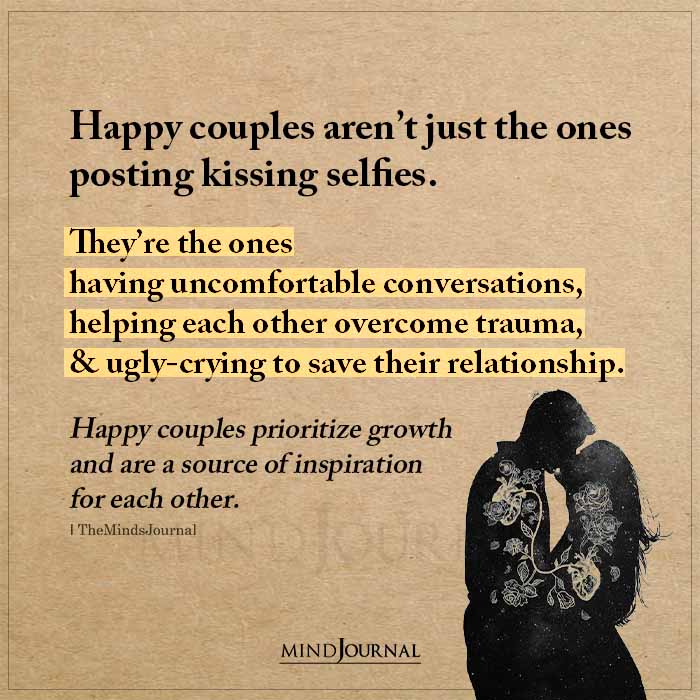 Happy Couples Arent Just The Ones Posting Kissing Selfies