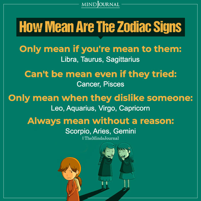 How Mean Are The Zodiac Signs