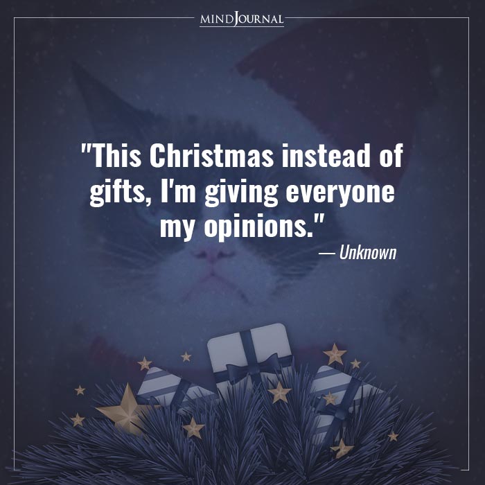 I Hate Christmas opinions
