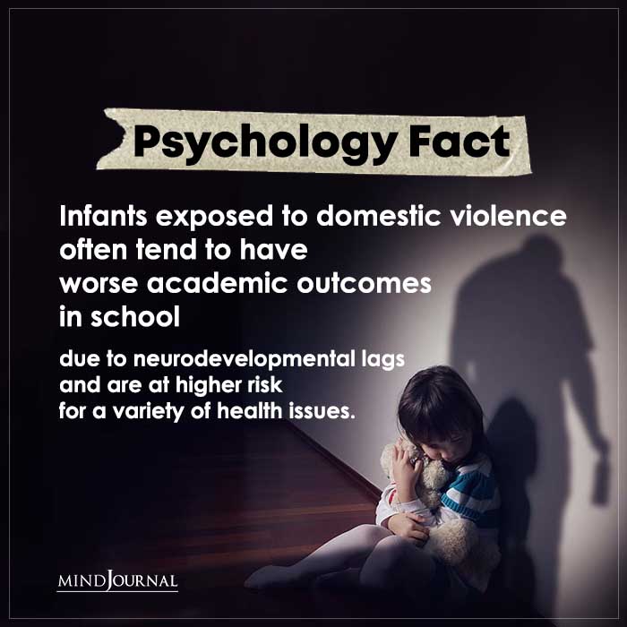 Infants Exposed To Domestic Violence Often Tend To Have