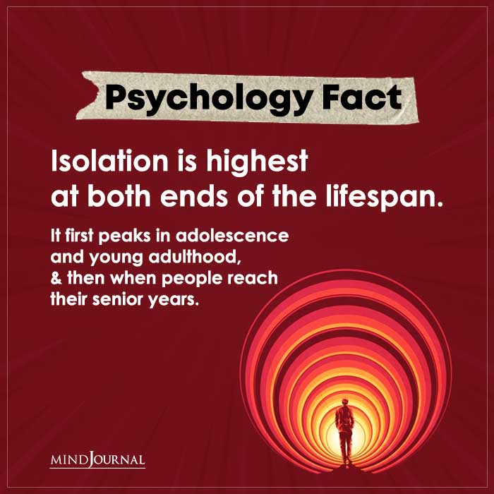 Isolation Is Highest At Both Ends Of The Lifespan