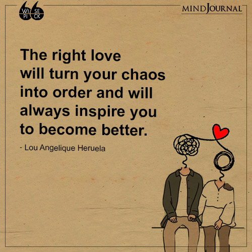 Lou Angelique Heruela The right love