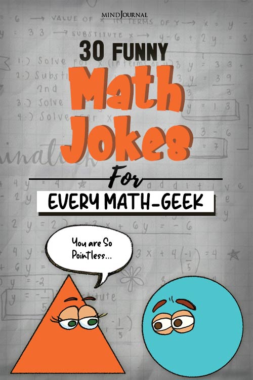 Math Jokes Pin